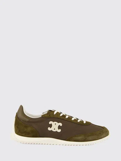Celine Sneakers Men Color Green