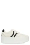 Celine Platform Block Sneakers For Women In Neutral
