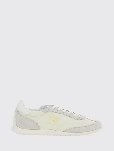 Celine Sneakers Woman Color White In Neutral