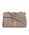Celine Cabas 16 Logo Handbag In Gray