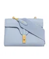 Celine Soft 16 Teen Soft Grain Cowhide Handbag In Blue