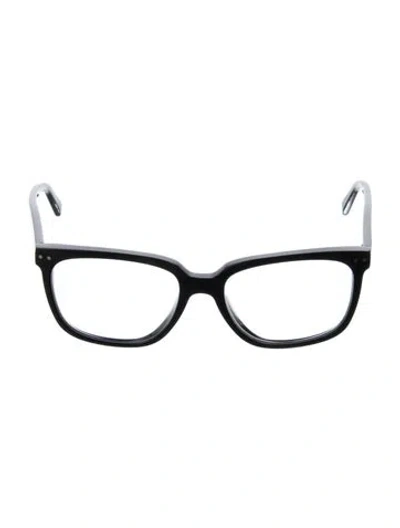 Pre-owned Celine Square Eyeglasses In Black