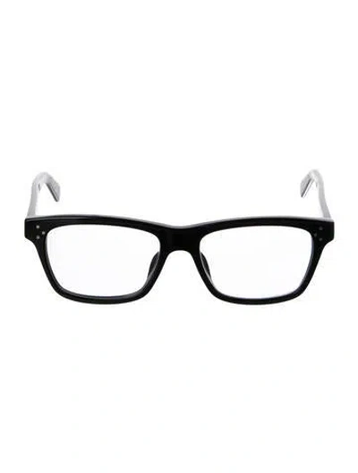 Pre-owned Celine Square Eyeglasses In Black