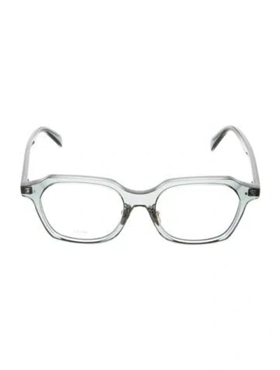Pre-owned Celine Square Eyeglasses In Blue