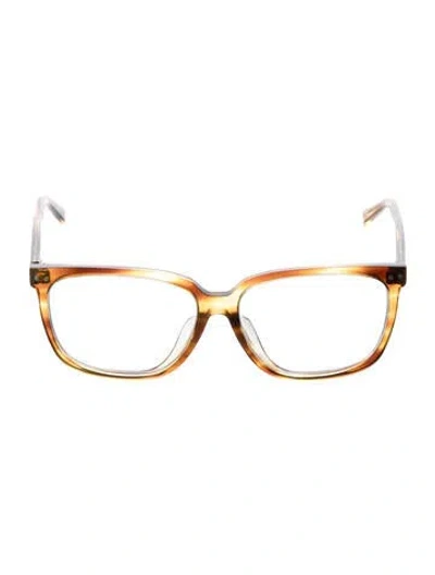 Pre-owned Celine Square Eyeglasses In Brown