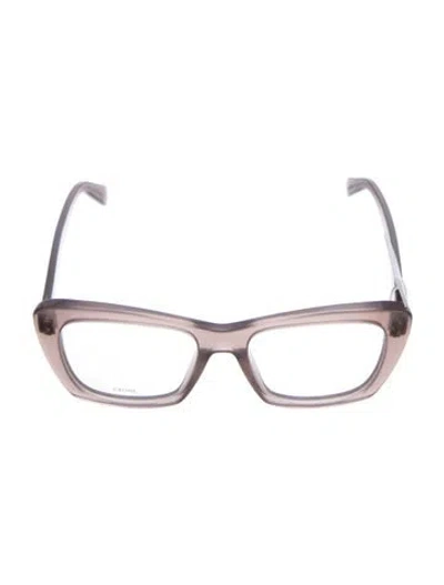 Pre-owned Celine Square Eyeglasses In Neutrals