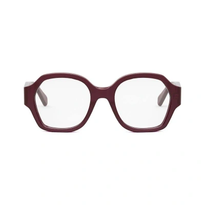 Celine Square Frame Glasses In 069
