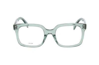 Celine Square Frame Glasses In 093