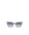 Celine Square-frame Gradient-lenses Sunglasses In Blue
