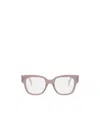 Celine Square Frame Mirror In Nude