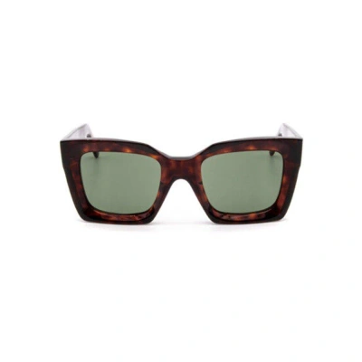 Celine Square Frame Sunglasses In 52n