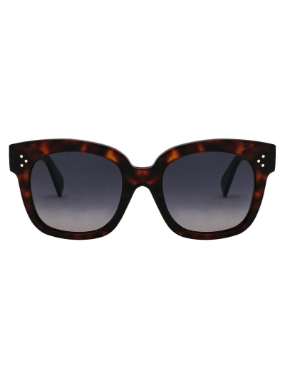 Celine Square Frame Sunglasses In 54d