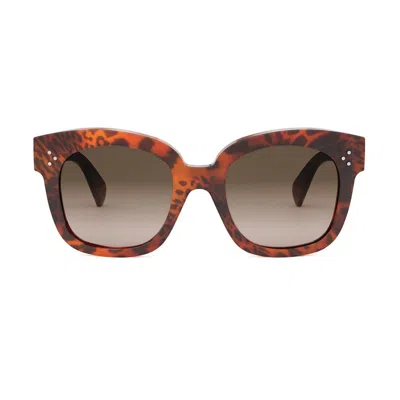 Celine Square Frame Sunglasses In 99f