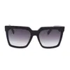 Celine Square Frame Sunglasses In Black