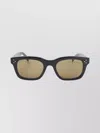 Celine Square Frame Sunglasses Dot Accents In Brown
