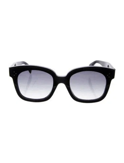 Pre-owned Celine Square Gradient Sunglasses In Black