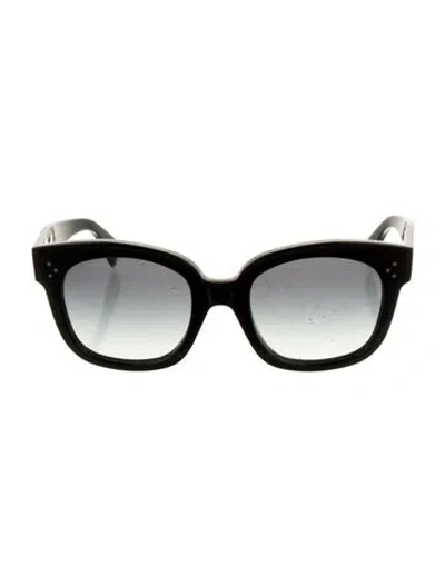 Pre-owned Celine Square Gradient Sunglasses In Black