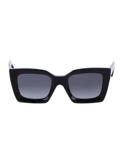 Pre-owned Celine Square Gradient Sunglasses In Black
