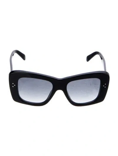 Pre-owned Celine Square Gradient Sunglasses In Black