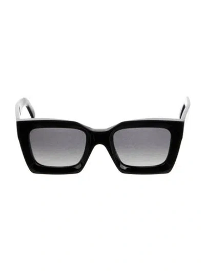 Pre-owned Celine Square Gradient Sunglasses In Black