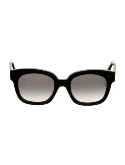 Pre-owned Celine Square Gradient Sunglasses In Black