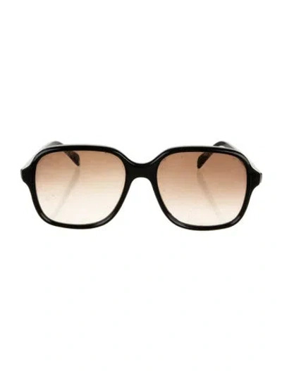 Pre-owned Celine Square Gradient Sunglasses In Black
