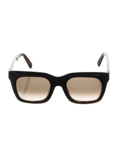 Pre-owned Celine Square Gradient Sunglasses In Blue
