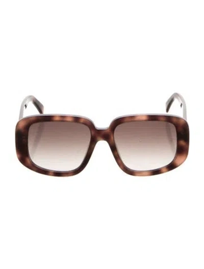 Pre-owned Celine Square Gradient Sunglasses In Brown
