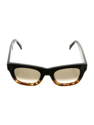 Pre-owned Celine Square Gradient Sunglasses In Brown