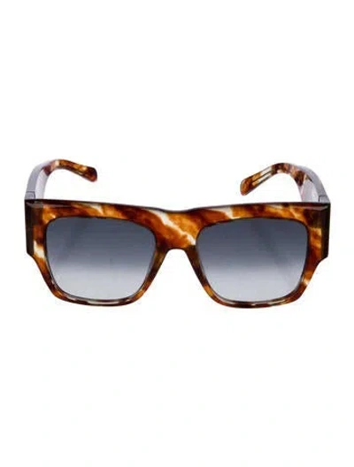 Pre-owned Celine Square Gradient Sunglasses In Brown
