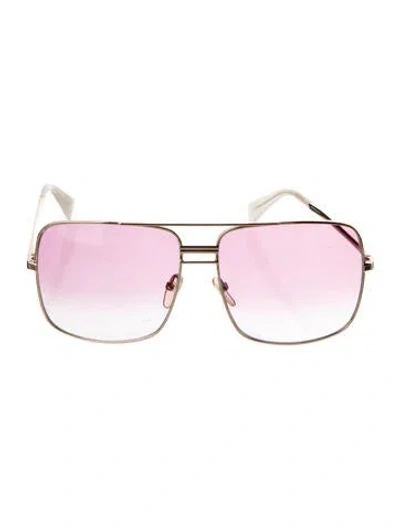 Pre-owned Celine Square Gradient Sunglasses In Gold