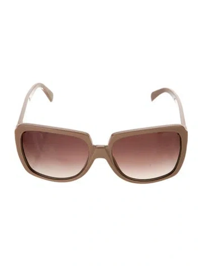 Pre-owned Celine Square Gradient Sunglasses In Neutral