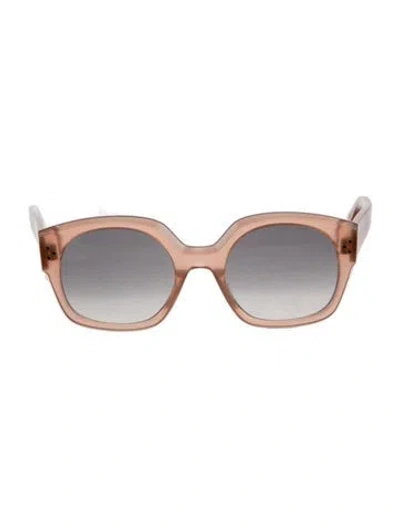 Pre-owned Celine Square Gradient Sunglasses In Pink