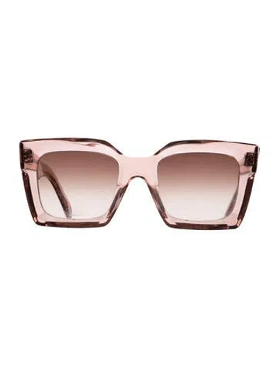 Pre-owned Celine Square Gradient Sunglasses In Pink