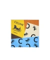 Celine Square In Silk Twill In Multi