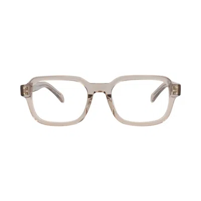 Pre-owned Celine Square Optical Glasses 'beige/transparent' | Tan | Men's Size Onesize