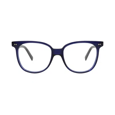 Pre-owned Celine Square Optical Glasses 'blue/transparent' | Women's Size Onesize