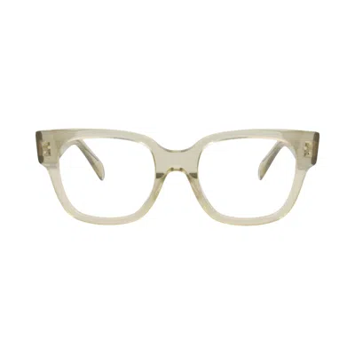Pre-owned Celine Square Optical Glasses 'green/transparent' | Women's Size Onesize