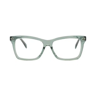 Pre-owned Celine Square Optical Glasses 'green/transparent' | Women's Size Onesize