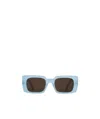 Celine Square S213 Sunglasses In Acetate In Blue