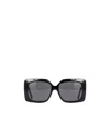 Celine Square Sunglasses In Black