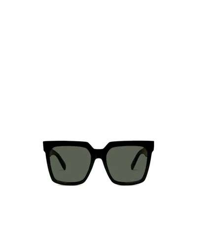 Celine Square Sunglasses In Black