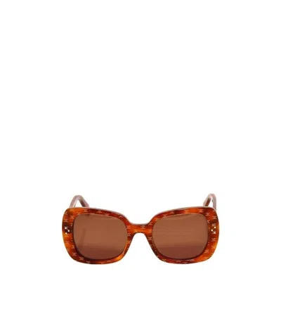 Celine Square Sunglasses In Gray