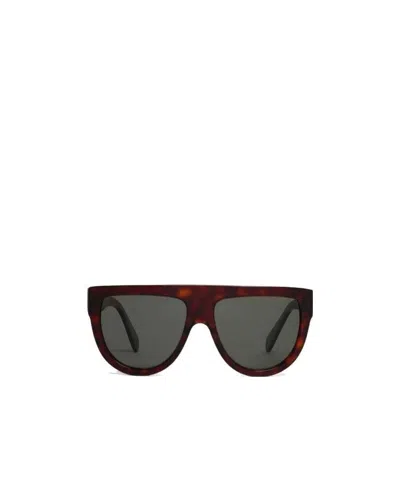 Celine Square Sunglasses In Brown
