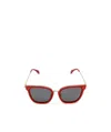 Celine Square Sunglasses In Red