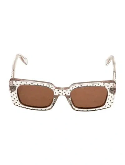 Pre-owned Celine Square Tinted Sunglasses