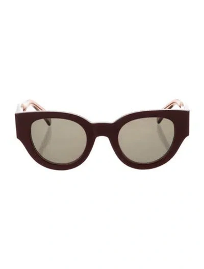 Pre-owned Celine Square Tinted Sunglasses
