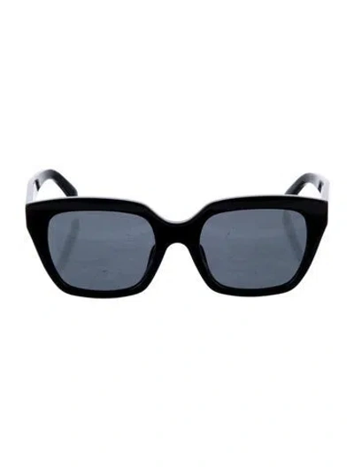 Pre-owned Celine Square Tinted Sunglasses In Black