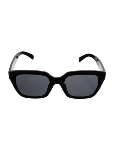 Pre-owned Celine Square Tinted Sunglasses In Black