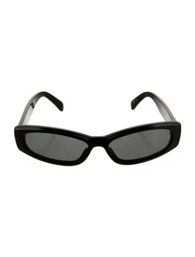 Pre-owned Celine Square Tinted Sunglasses In Black